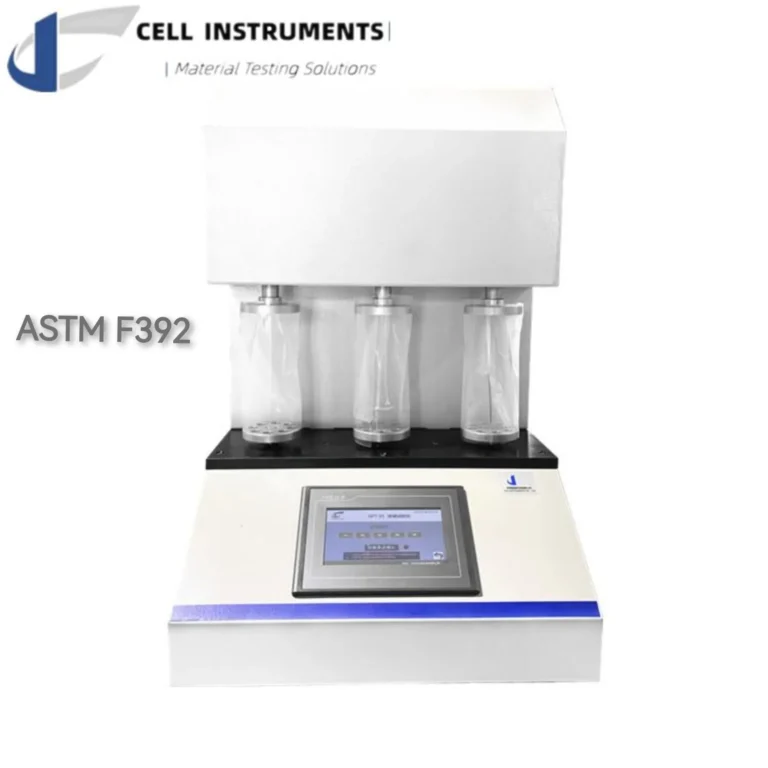 The Inner sealing layer with gelbo test method and astm f392,flex durability tester is great.