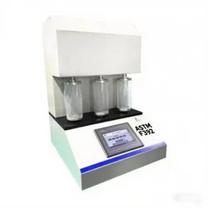 The Gelbo flex tester, a device that supports astm f392 standard.