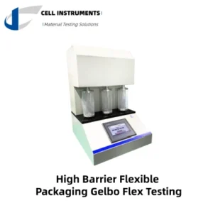 High Barrier Flexible Packaging Gelbo Flex Testing